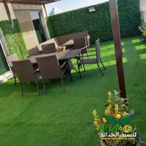 تنسيق حدائق الجش